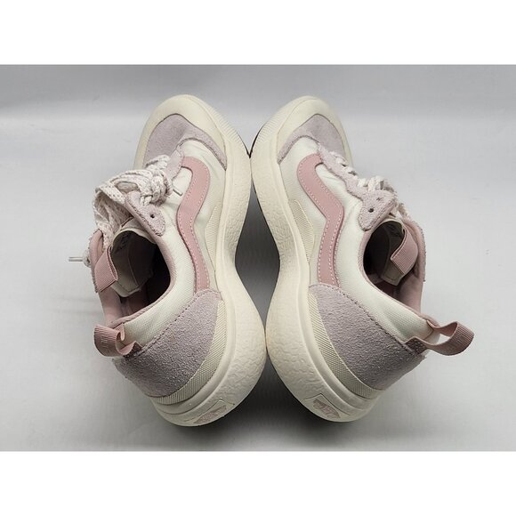 Vans UltraRange EXO Shoes Womens Size 9.5 Mens 8‎ Pink White Suede Mesh Low Top - Picture 5 of 10